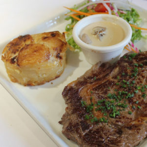 Entrecôte sauce au poivre